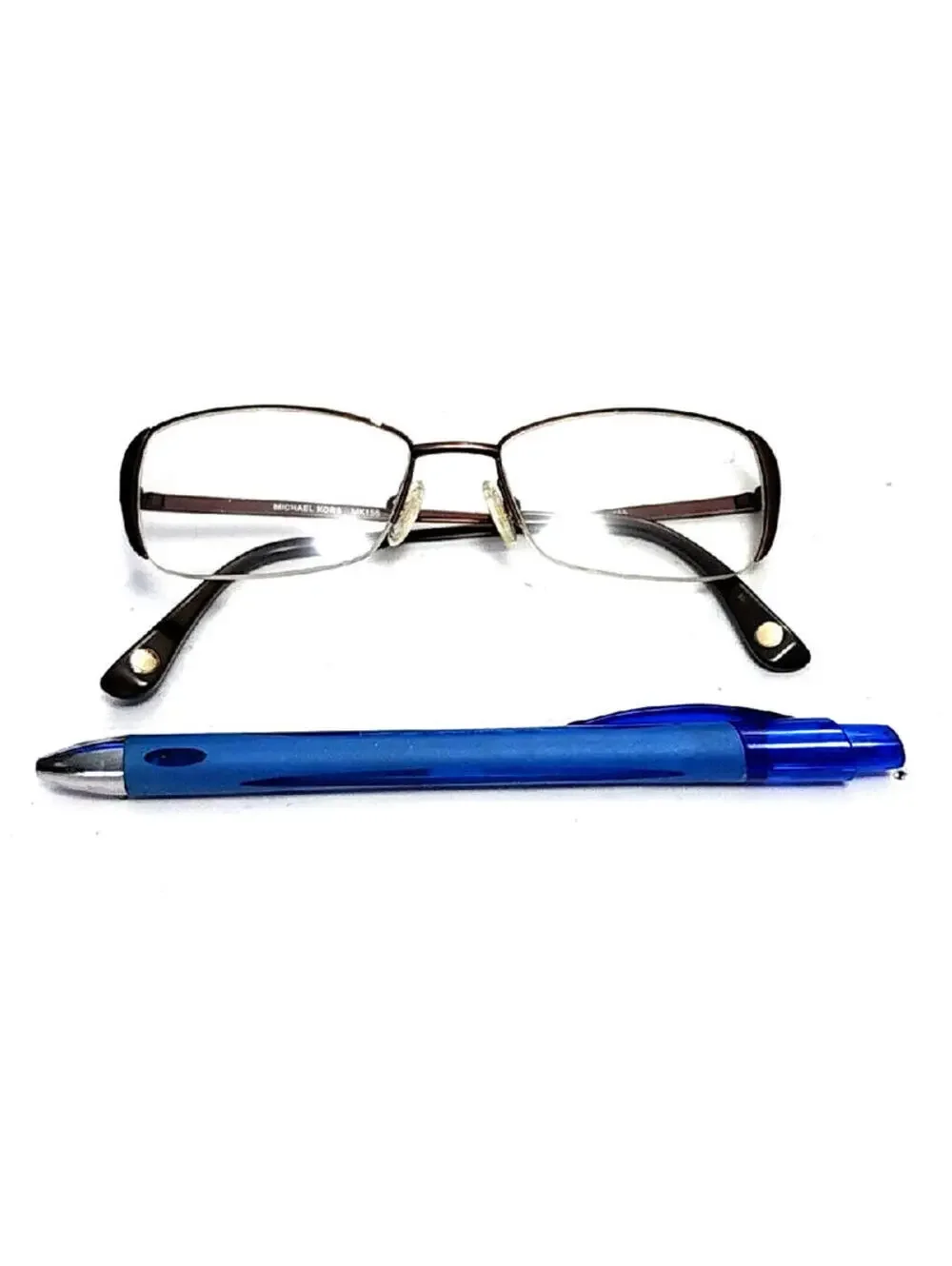 Michael Kors MK155 201 Sm Women Kids Brown Rectangle Eyeglasses Frame 48-16 135